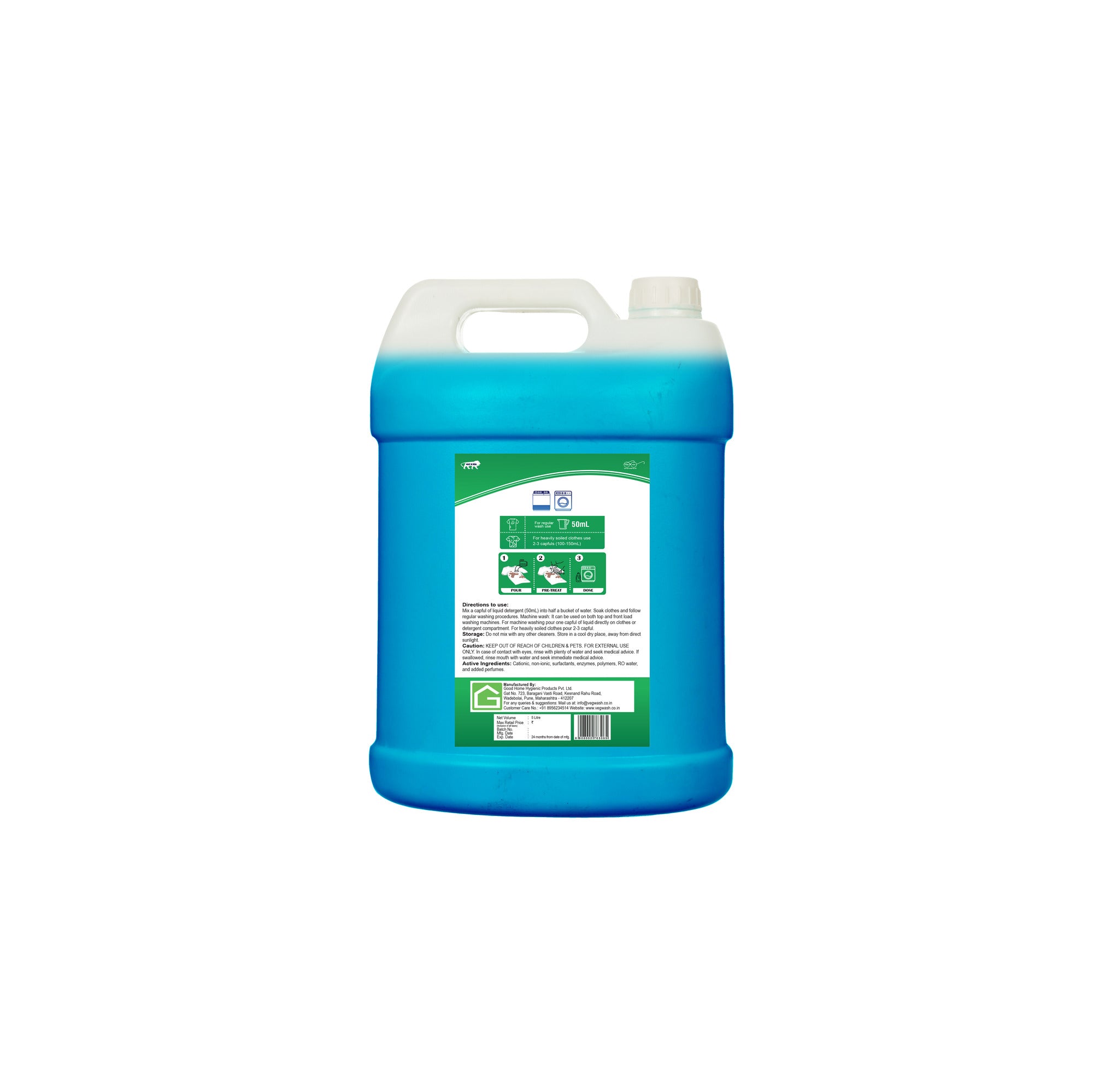 Bacnil Matic Liquid Detergent 5L
